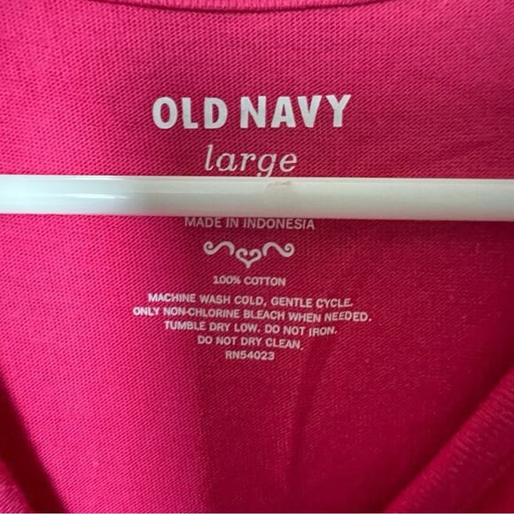 Old Navy Kids Vibrant Pink Sleeveless Elastic Stretchy Strap  Dress Sz L (10-12) - Picture 4 of 4